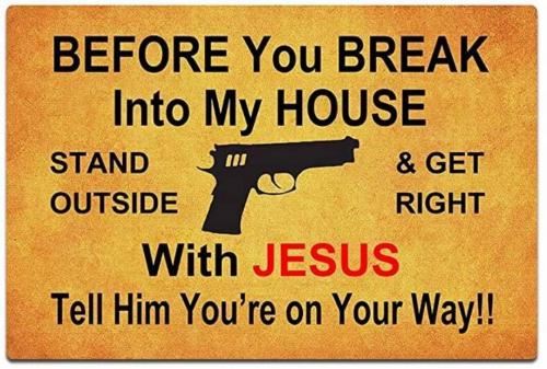 Burglary - Get right with Jesus