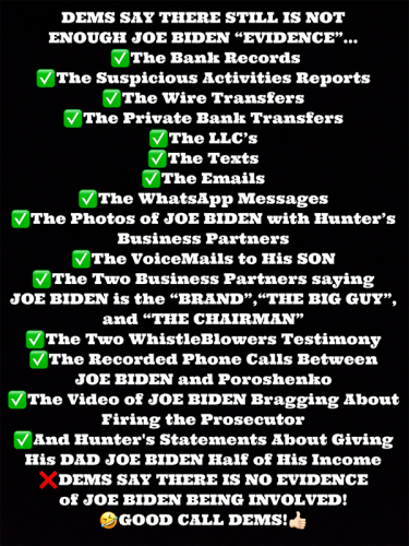 RO Dems evidence