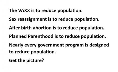 M reduce population
