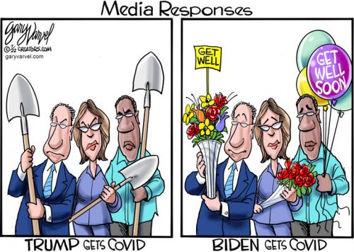 trump & biden get covid