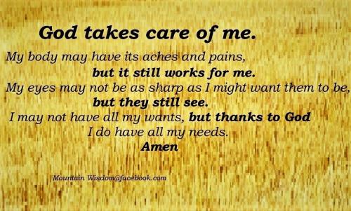 082023 - God takes care of me