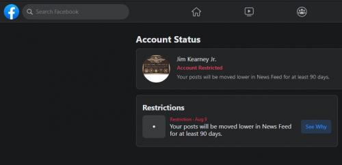 Restricted, again!