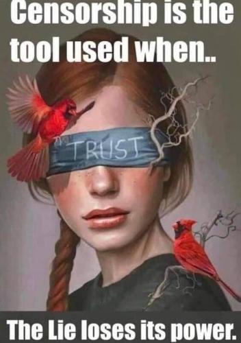 Censorship - When the lie loses power