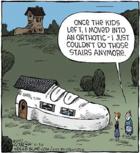 Cartoon - Old age