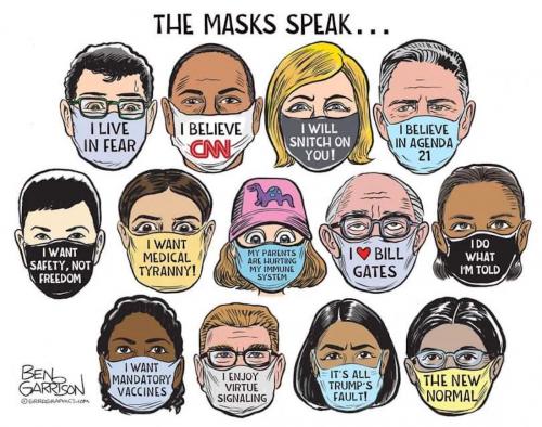 the masks speak