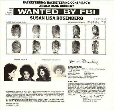 susan rosenburg fbi