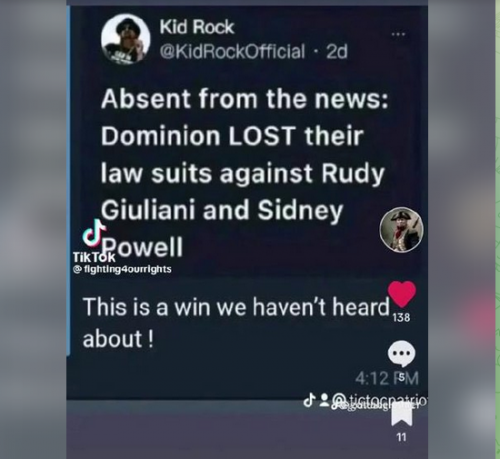 rudy juliani lawsuit victory