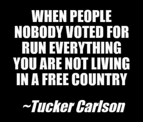 B Tucker Carlson