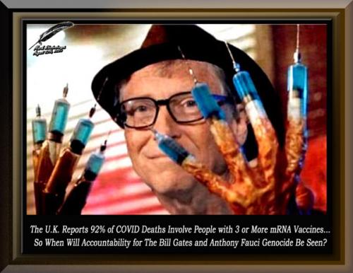 Bill Gates ~UK Reports 92% of COVID Deaths~
