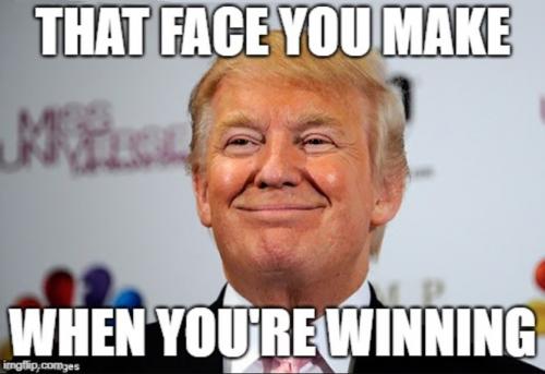 B Winning face