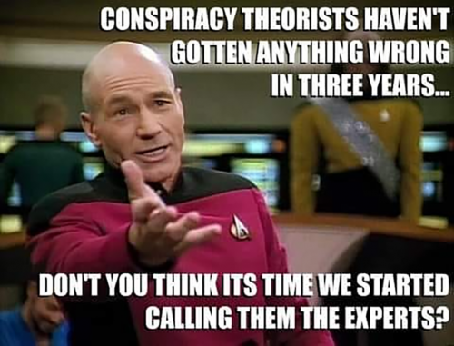 M conspiracy theorists
