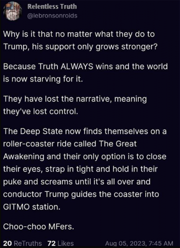 RO Relentless truth