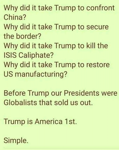 T Trump America 1st