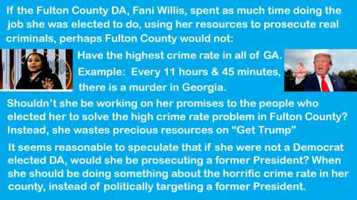 Fani Willis Sucks as a Politician
