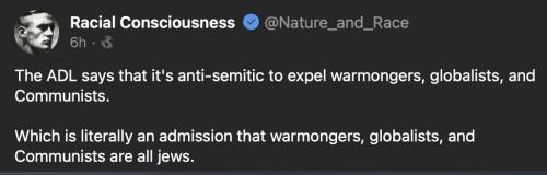 ADL warmongers & globalists
