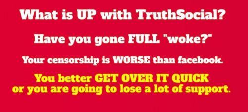 What is up with truth social