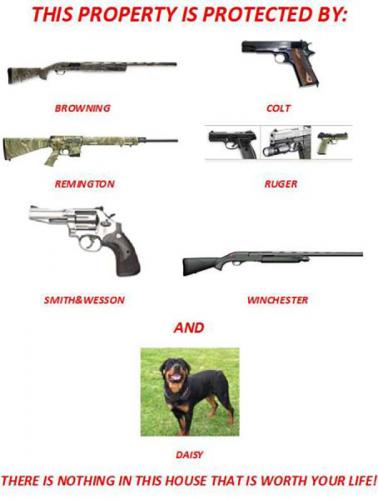 USA property protected