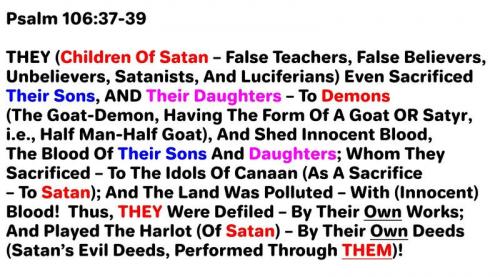 Psalm 106:37-39