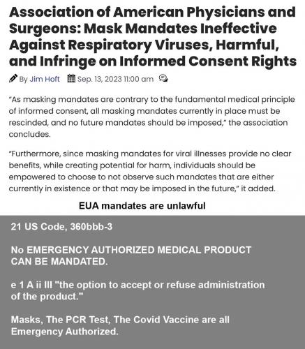 AAPS on masks