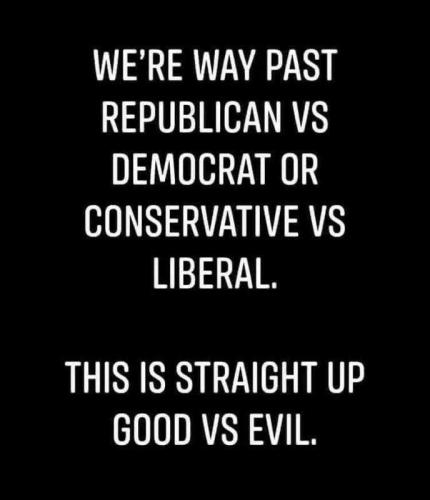 USA good vs evil