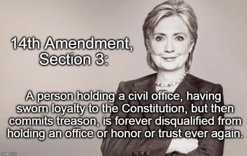 14 ammendment hillary