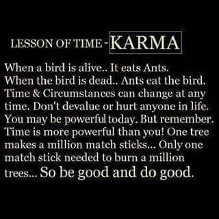 Karma - Lesson of time