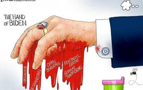 USA Hand of Biden