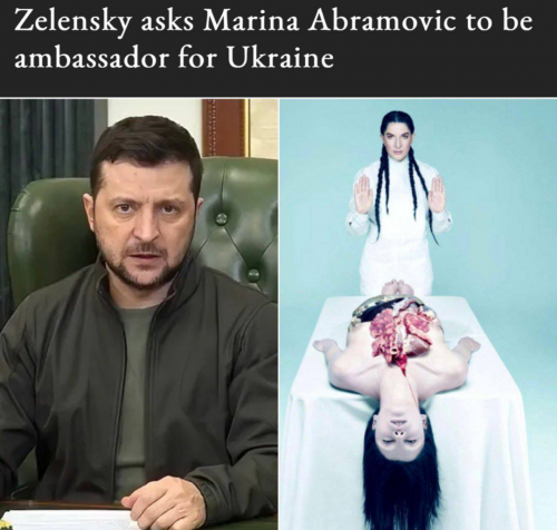 Zelensky asks a known witch to be ambassador to Ukraine