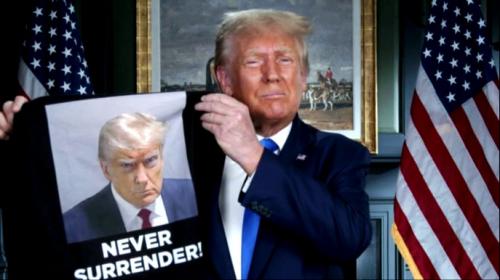 Trump's Mugshot ~Never Surrender~