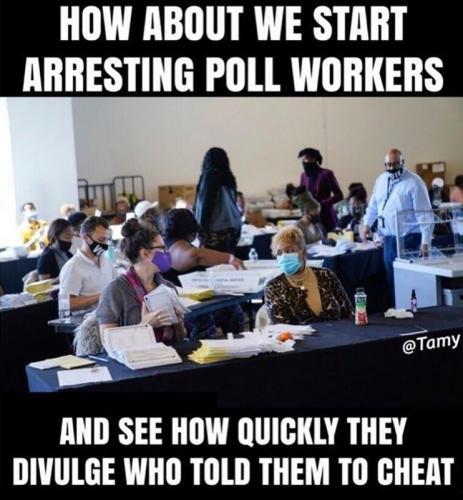 M poll workers