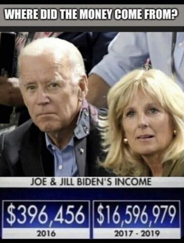 USA Biden income