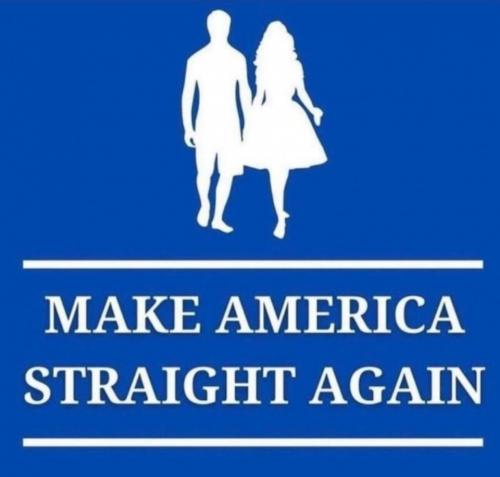 Make America Straight again