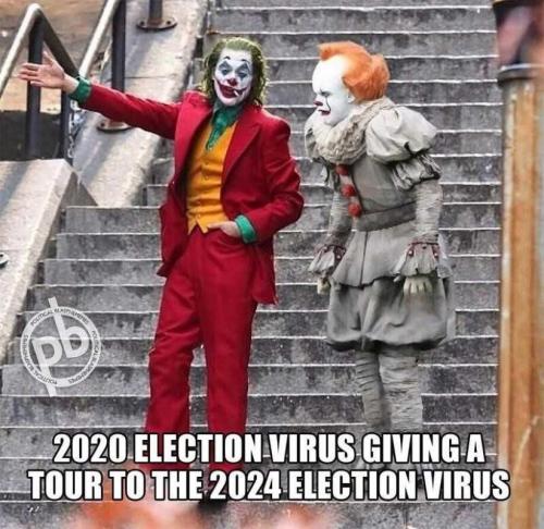 USA Election virus tour