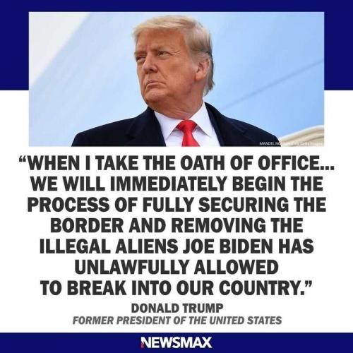 USA DJT take oath office