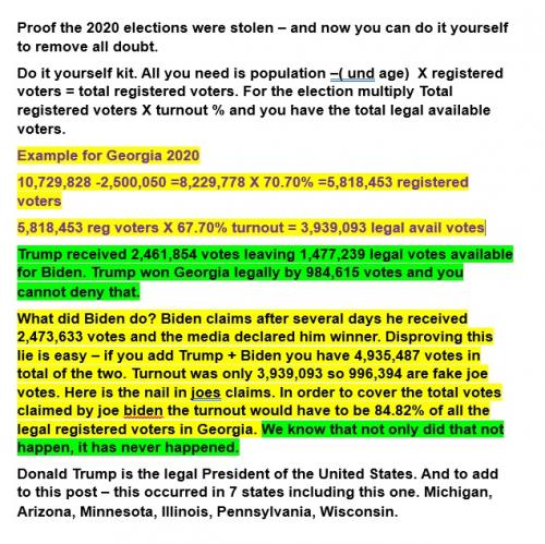 Proof on the 2020 Georgia