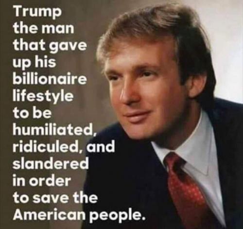 TRUMP THE MAN   X