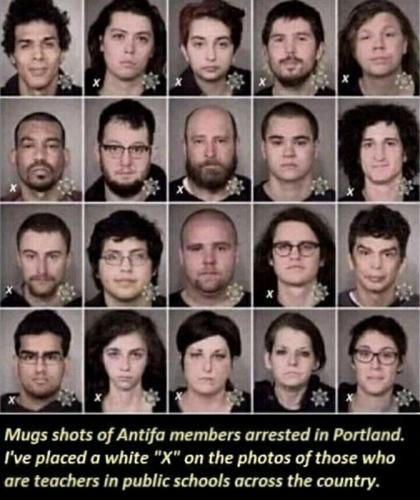 M Antifa teachers