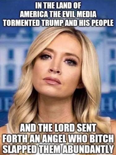 Kayleigh McEnany 1 - Bitch Slap