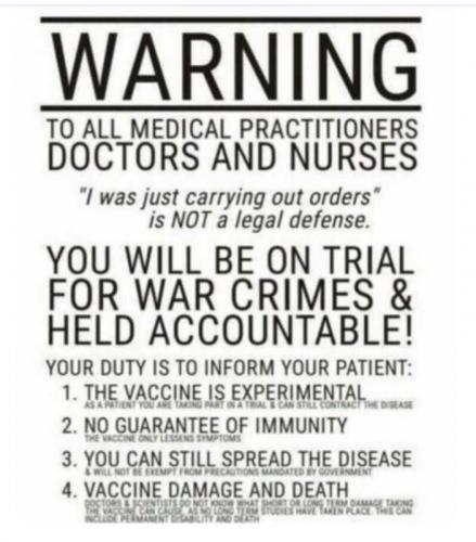 USA warning Medical