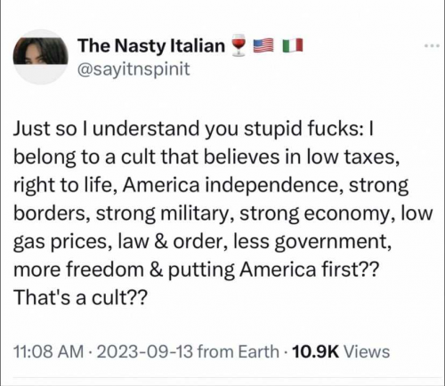 MY KIND OF CULT   TS