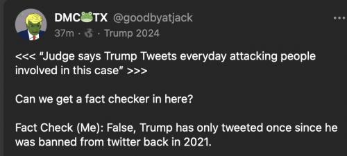 judge lying again
