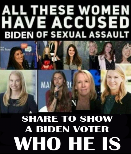 M accused Biden