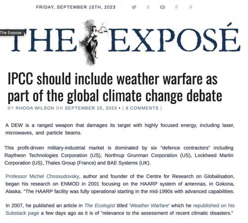 weather warfare