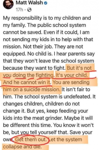 LET THE SYSTEM COLLAPS AND DIE   GAB