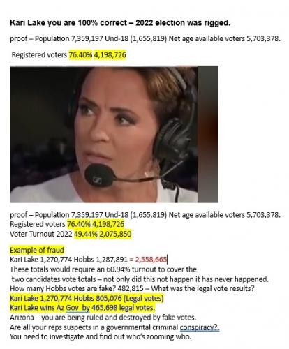 Karilake-Proof az fraud 2022 gov