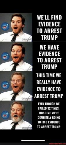 ARREST TRUMP    TS