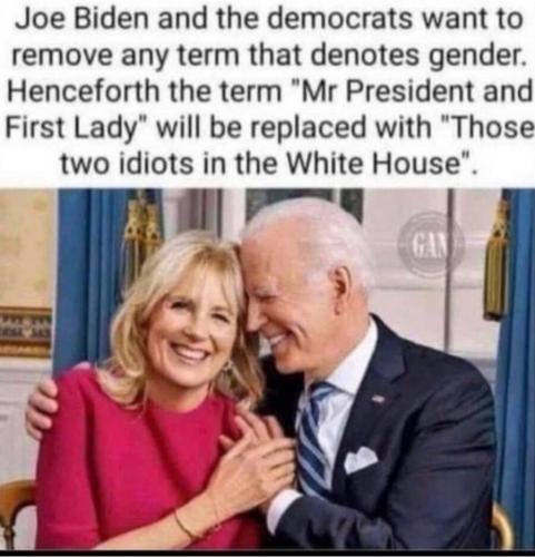 2 idiots in White house