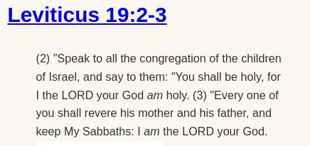 Leviticus 19:2-2