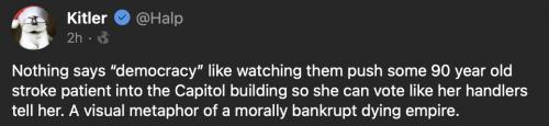 Kitler on Feinstein