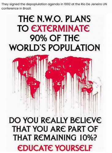 USA World depopulation